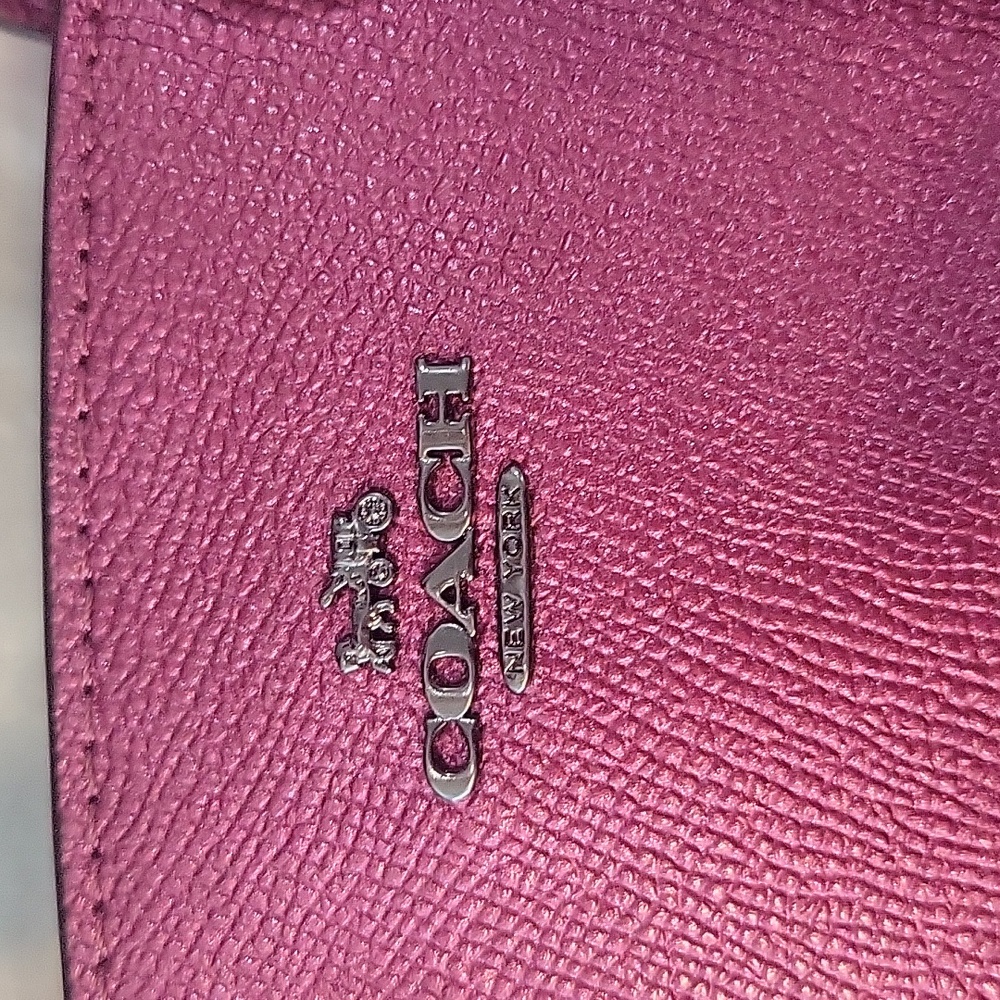 Coach Pink Women's Bag - Picture 3 of 9